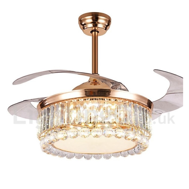 Ventilateur de plafond contemporain moderne de style européen de 42 pouces