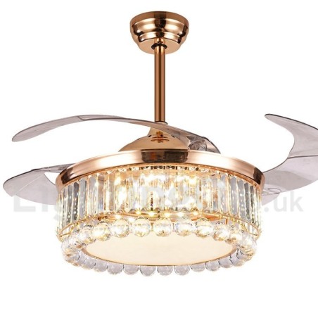 Ventilateur de plafond contemporain moderne de style européen de 42 pouces