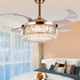 Ventilateur de plafond contemporain moderne de style européen de 42 pouces
