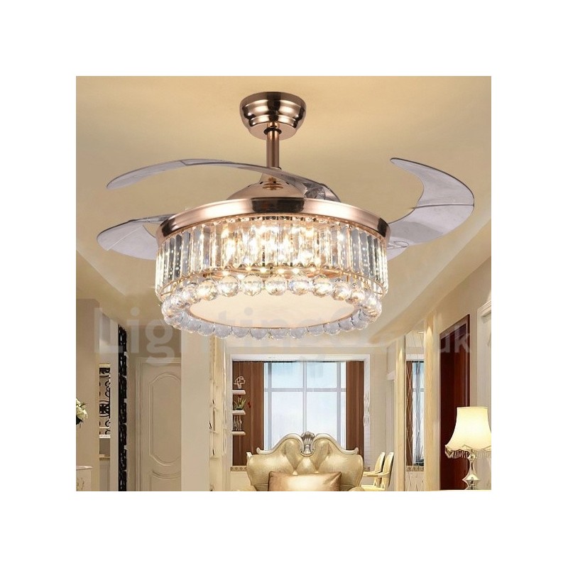Ventilateur de plafond contemporain moderne de style européen de 42 pouces