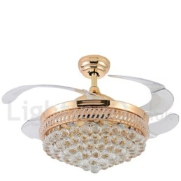 Ventilateur de plafond contemporain moderne de style européen de 42 pouces
