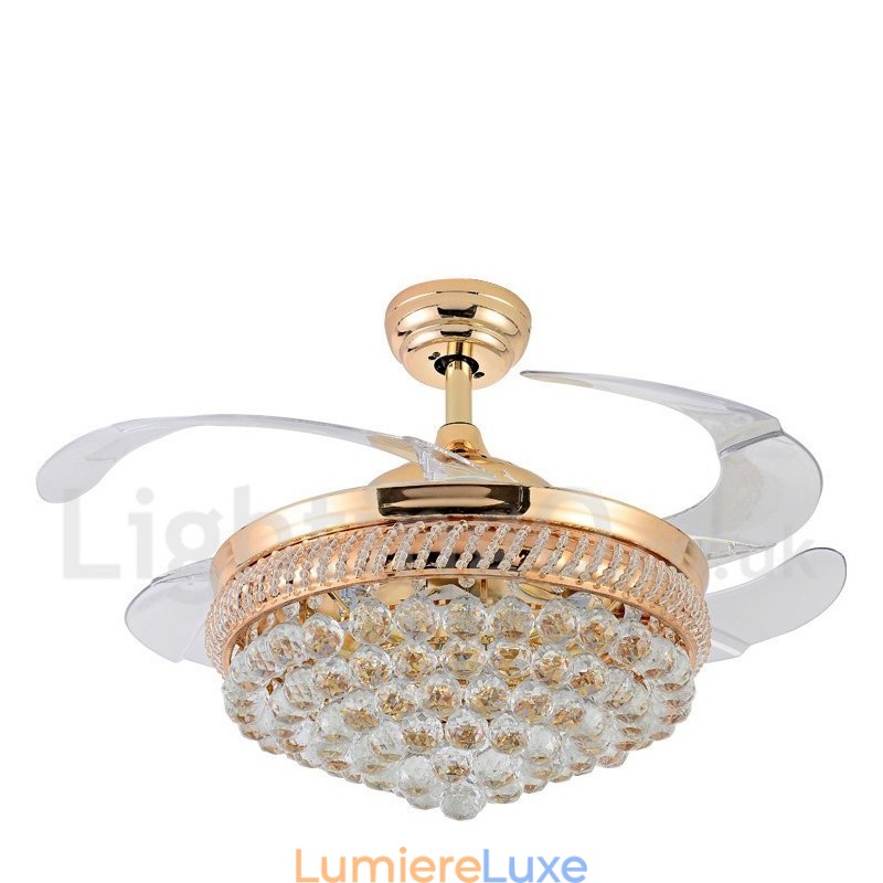 Ventilateur de plafond contemporain moderne de style européen de 42 pouces