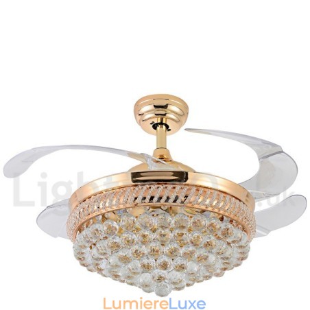 Ventilateur de plafond contemporain moderne de style européen de 42 pouces