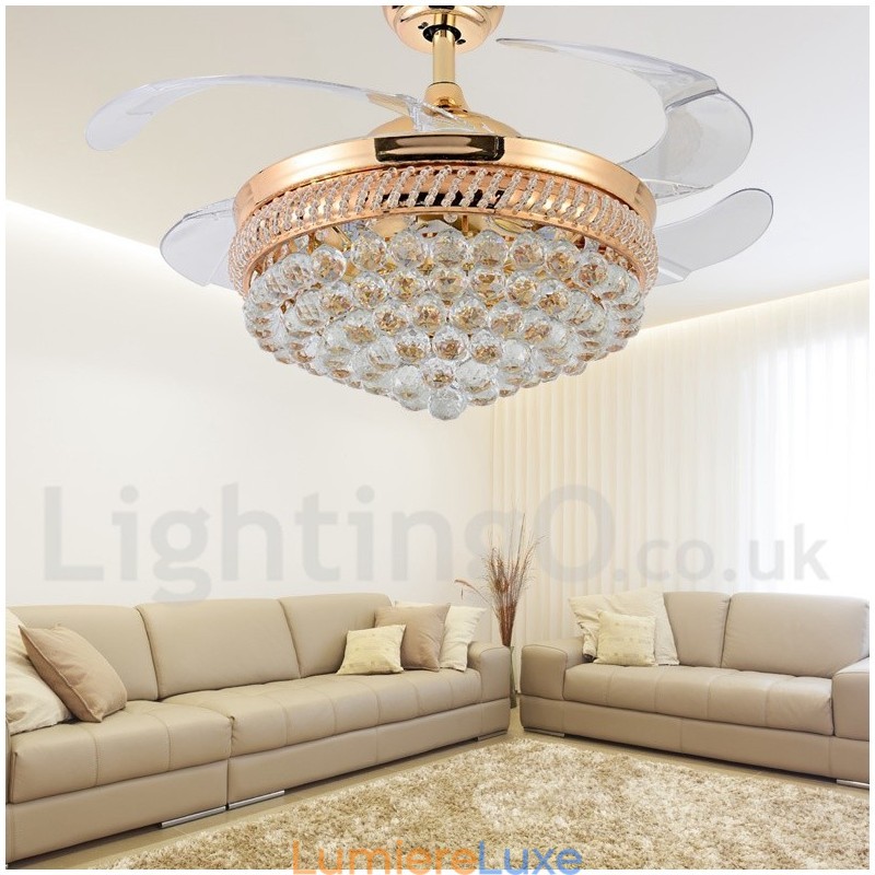 Ventilateur de plafond contemporain moderne de style européen de 42 pouces
