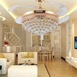 Ventilateur de plafond contemporain moderne de style européen de 42 pouces