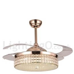 Ventilateur de plafond contemporain moderne de style européen de 42 pouces