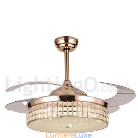 Ventilateur de plafond contemporain moderne de style européen de 42 pouces
