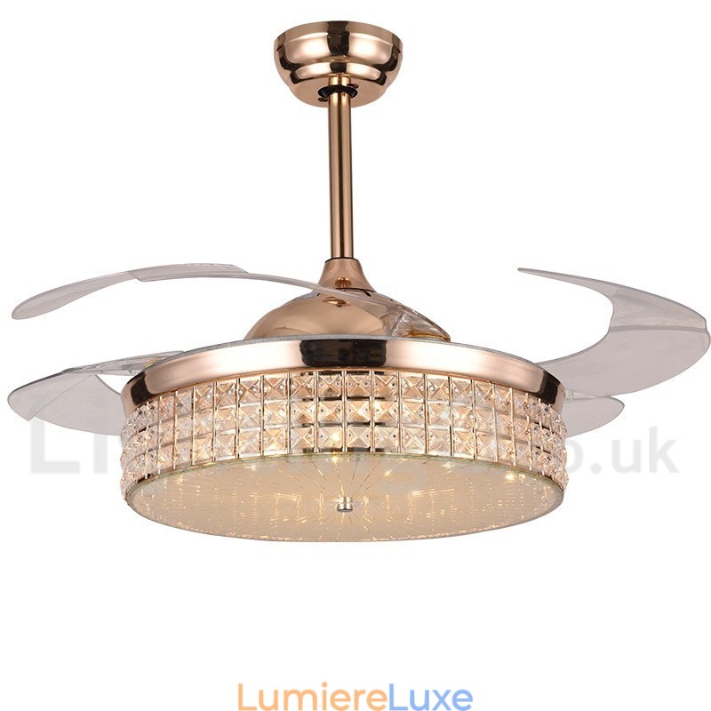 Ventilateur de plafond contemporain moderne de style européen de 42 pouces