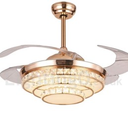 Ventilateur de plafond contemporain moderne de style européen de 42 pouces