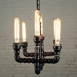 Lustre Mini Style Rustique Lodge Rétro Métal