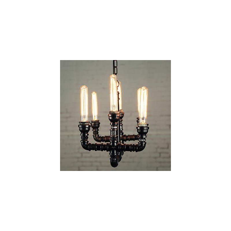 Lustre Mini Style Rustique Lodge Rétro Métal