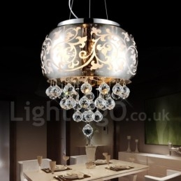 Suspension en cristal moderne et contemporaine