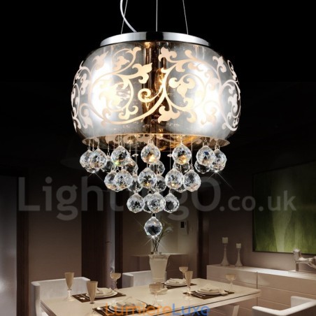 Suspension en cristal moderne et contemporaine