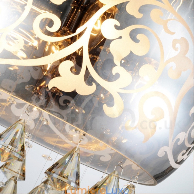 Suspension en cristal moderne et contemporaine