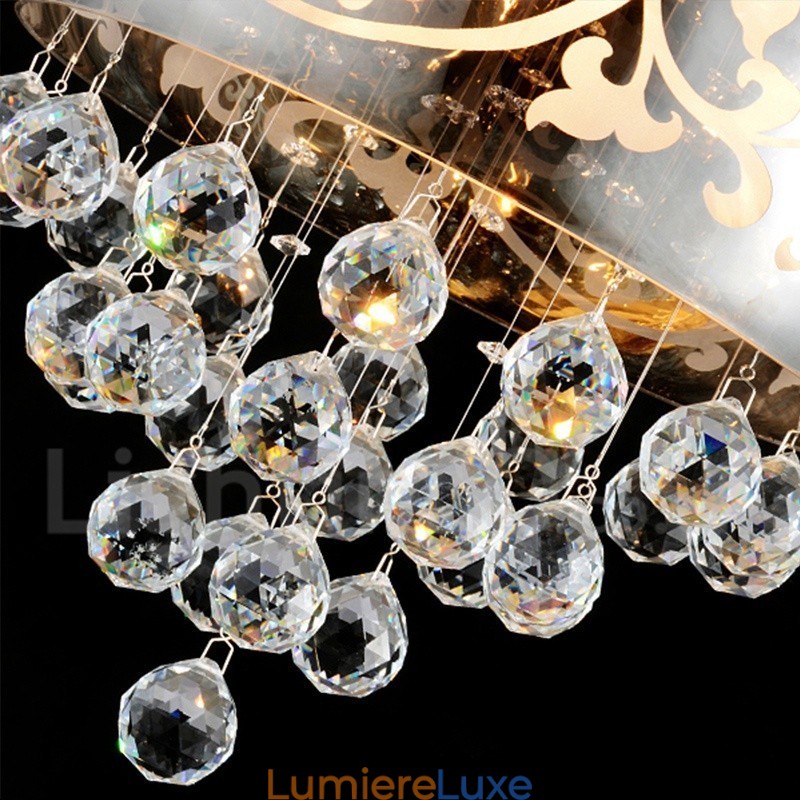 Suspension en cristal moderne et contemporaine