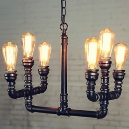 Lustre Mini Style Rustique Lodge Rétro Métal