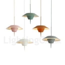 Suspension contemporaine en acier moderne