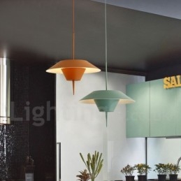 Suspension contemporaine en acier moderne