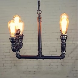 Lustre Mini Style Rustique Lodge Rétro Métal