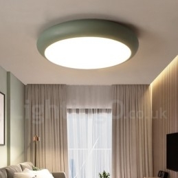 Plafonnier contemporain moderne en acier
