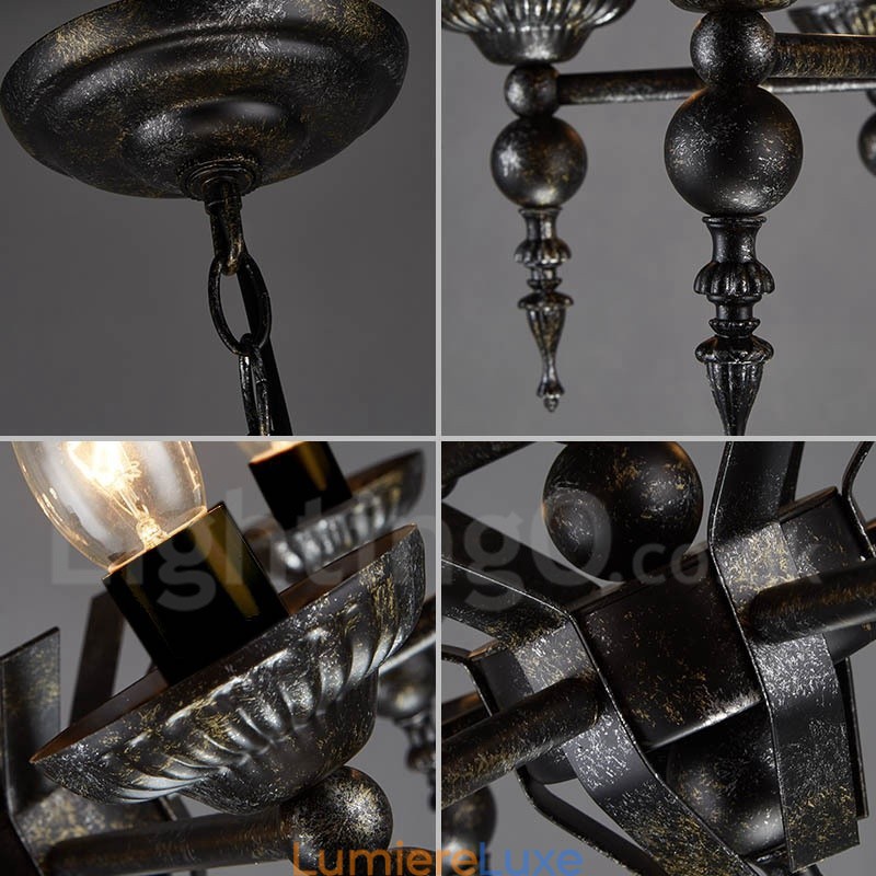 Lustre suspendu de magasin d'éclairage en acier de style industriel