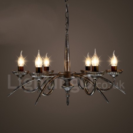 Lustre suspendu en acier de style industriel Lustre suspendu en acier de style industriel