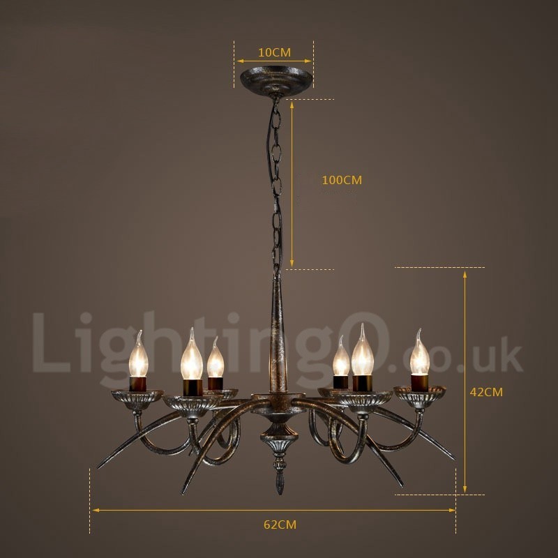 Lustre suspendu en acier de style industriel