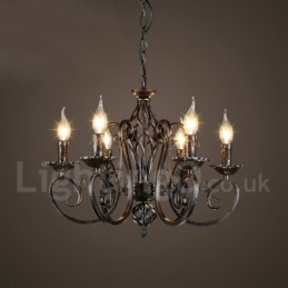 Lustre suspendu de magasin d'éclairage en acier de style industriel