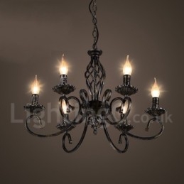 Lustre suspendu de magasin d'éclairage en acier de style industriel