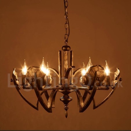 Lustre suspendu de magasin d'éclairage en acier de style industriel