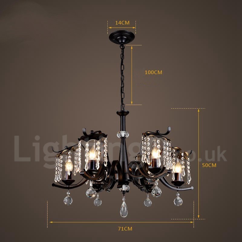 Lustre suspendu de magasin d'éclairage en acier de style industriel