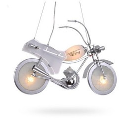 Lampe de moto Éclairage de dessin animé Lampe de garçon Lampes pour enfants