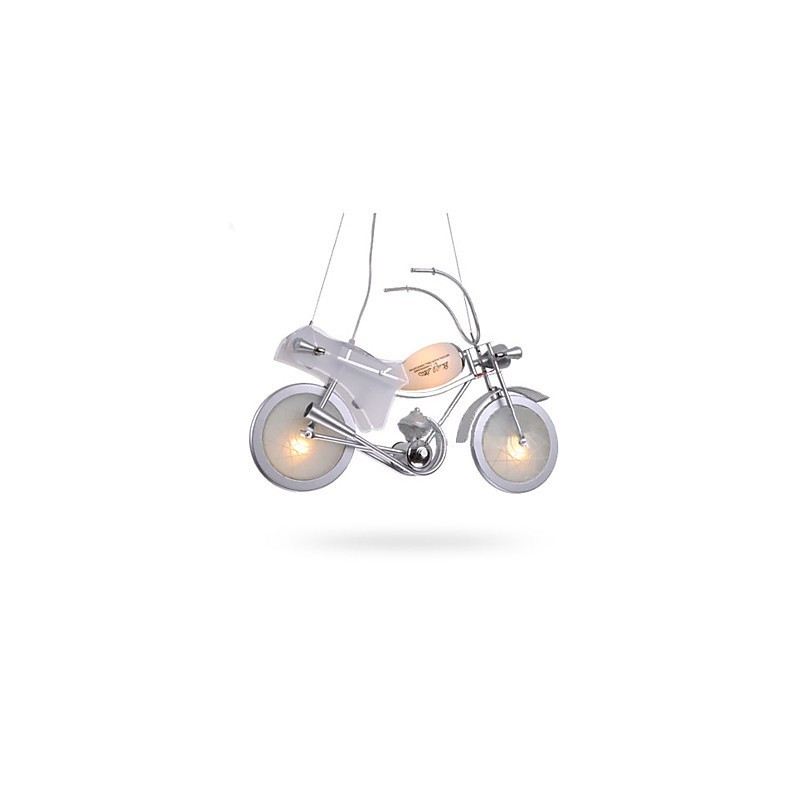 Lampe de moto Éclairage de dessin animé Lampe de garçon Lampes pour enfants