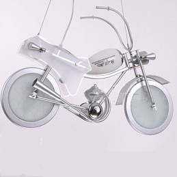 Lampe de moto Éclairage de dessin animé Lampe de garçon Lampes pour enfants