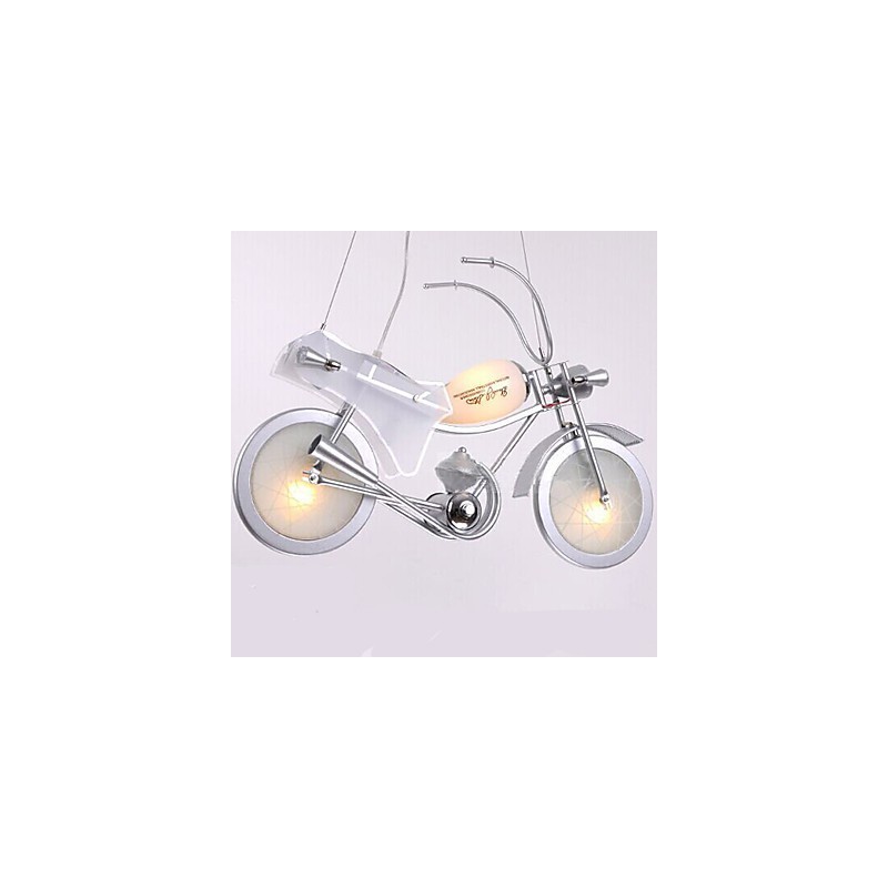 Lampe de moto Éclairage de dessin animé Lampe de garçon Lampes pour enfants