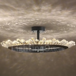 Plafonniers en cristal modernes et contemporains