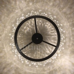 Plafonniers en cristal modernes et contemporains
