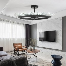 Plafonniers en cristal modernes et contemporains