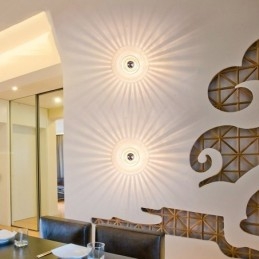 Appliques murales sans ombre, plafonnier contemporain moderne
