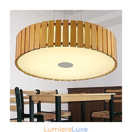 Lustre Mini Style Lanterne Bois Bambou Lustre Mini Style Lanterne Bois Bambou