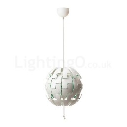Lustre boule nordique moderne
