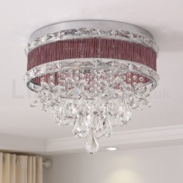 Plafonniers encastrés en cristal à la mode moderne de cette année