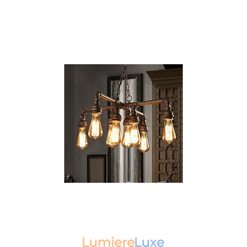 Lustre Moderne Contemporain Traditionnel Classique Rustique Lodge Métal