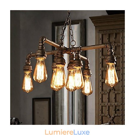 Lustre Moderne Contemporain Traditionnel Classique Rustique Lodge Métal Lustre Moderne Contemporain Traditionnel Classique Rustique Lodge Métal