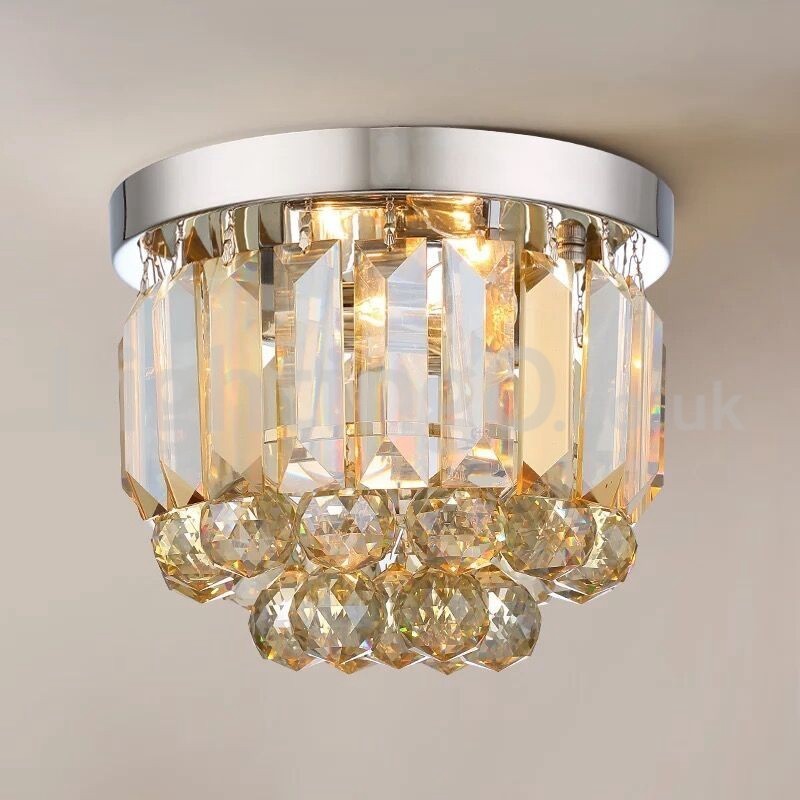 Plafonniers encastrés en cristal modernes