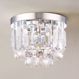 Plafonniers encastrés en cristal modernes