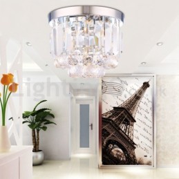 Plafonniers encastrés en cristal modernes