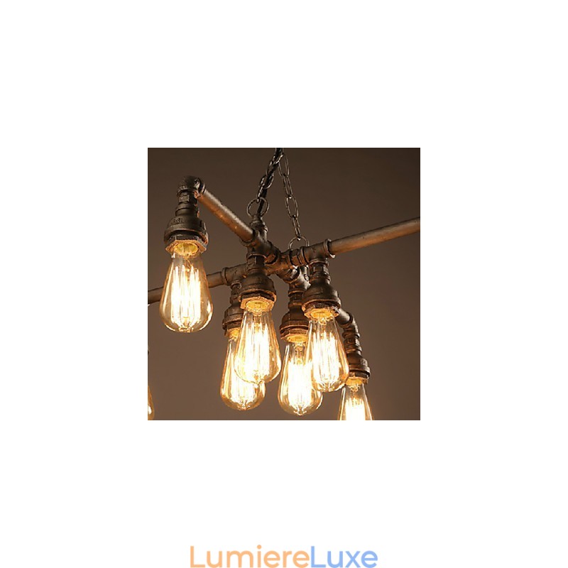 Lustre Moderne Contemporain Traditionnel Classique Rustique Lodge Métal