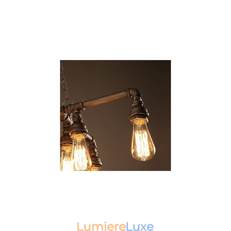 Lustre Moderne Contemporain Traditionnel Classique Rustique Lodge Métal