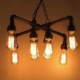 Lustre Moderne Contemporain Traditionnel Classique Rustique Lodge Métal
